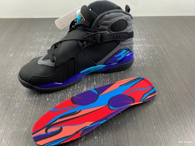 1st Kicks Shoes Retro 305381-025 8 Aqua Jordan (2015) 0817